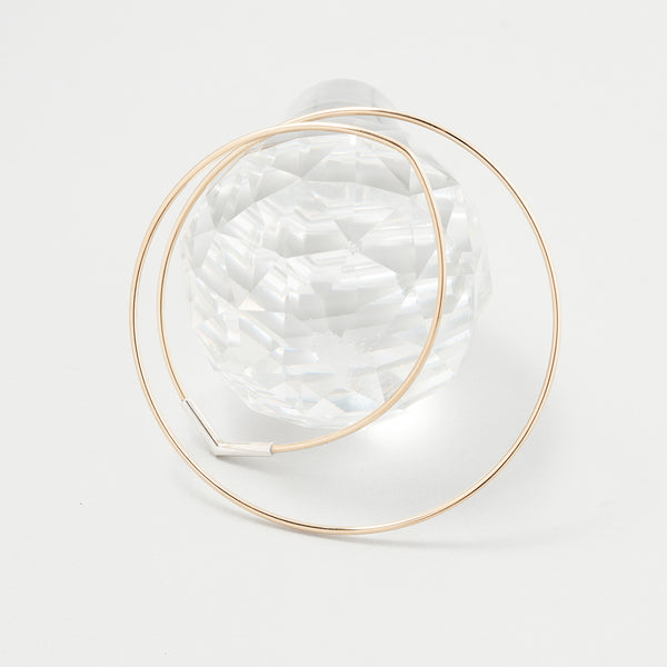 Orbit Bangle Gold Filled Silver Bangle - Amy Tamblyn main image 1