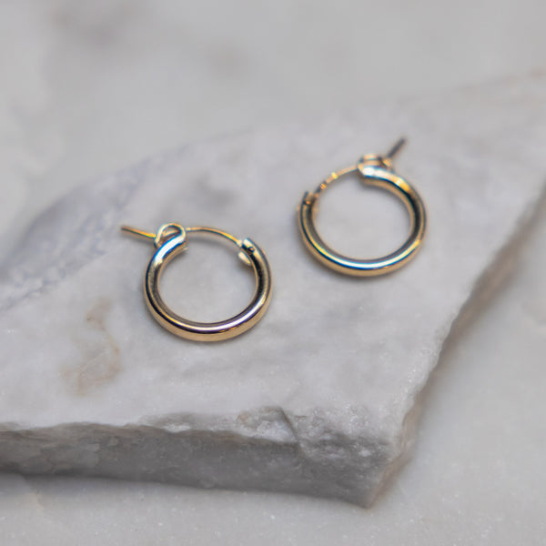Amy Tamblyn Latch Hoops
