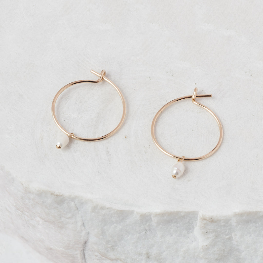 Delicate hoops - multiple options