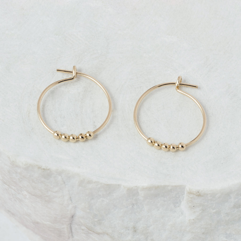 Delicate hoops - multiple options