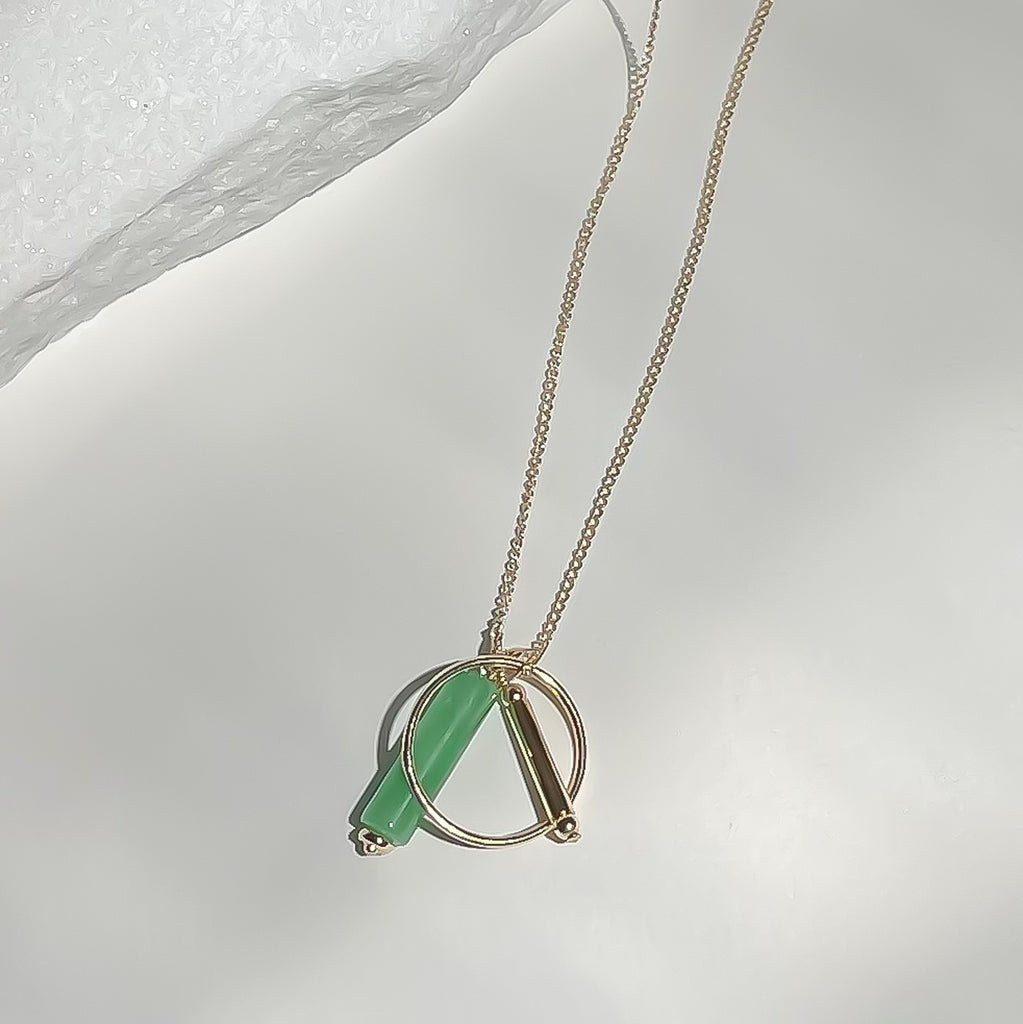 Jade Charm Necklace