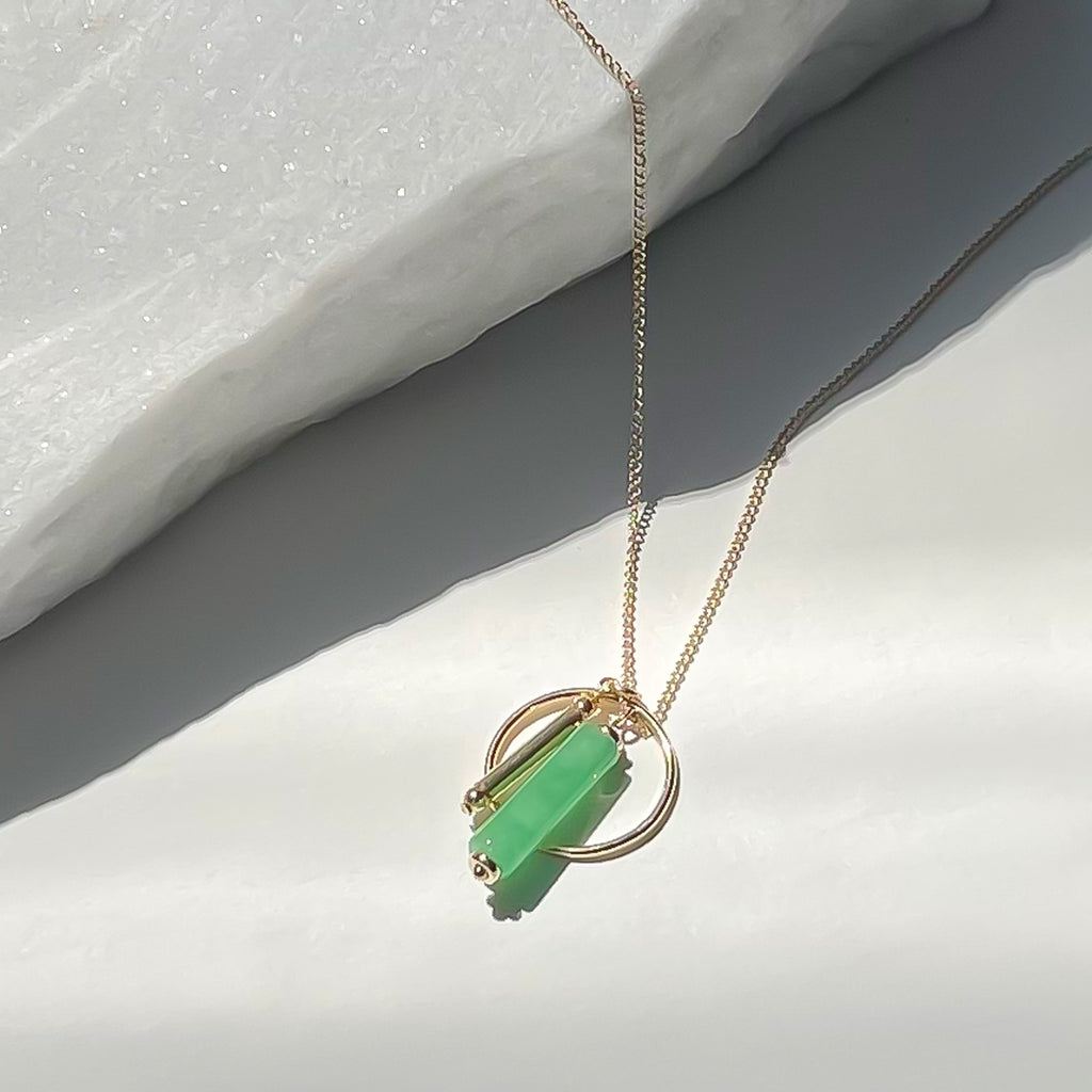 Jade Charm Necklace