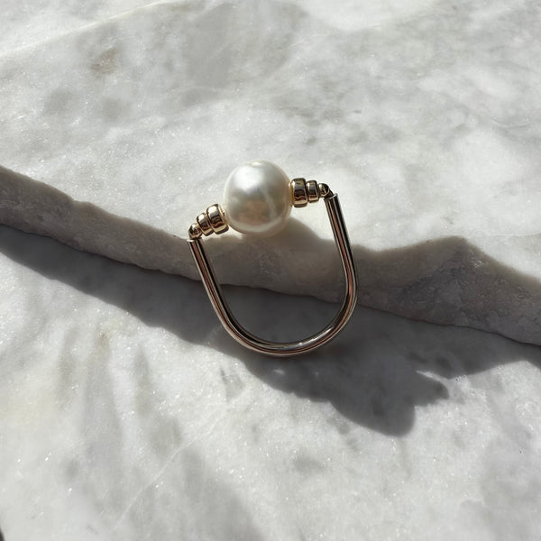 Amy Tamblyn One Of A Kind Pearl Ring