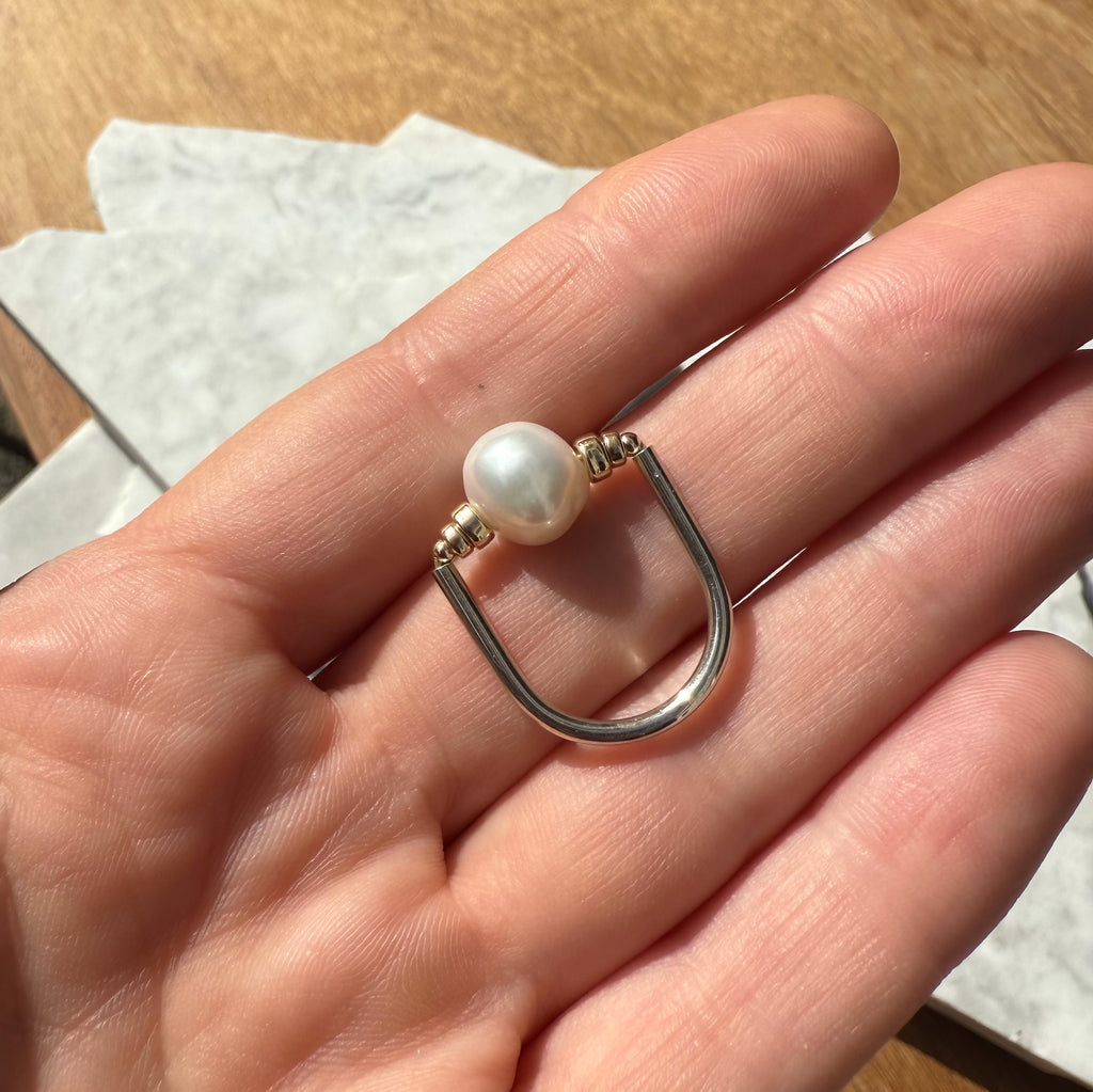 One Of A Kind Pearl Ring