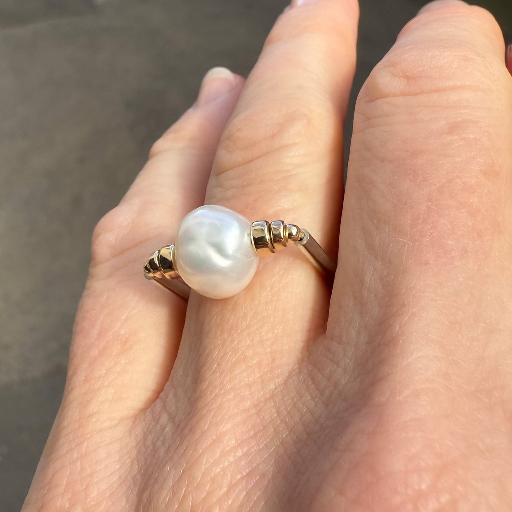 One Of A Kind Pearl Ring