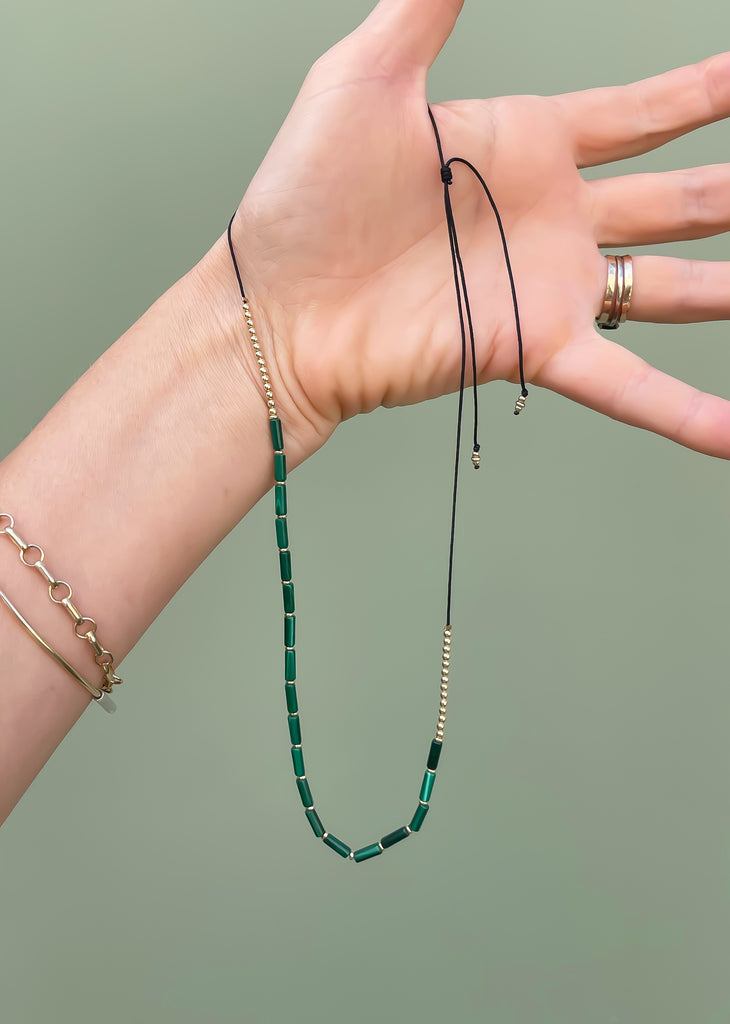 Malachite & gold
