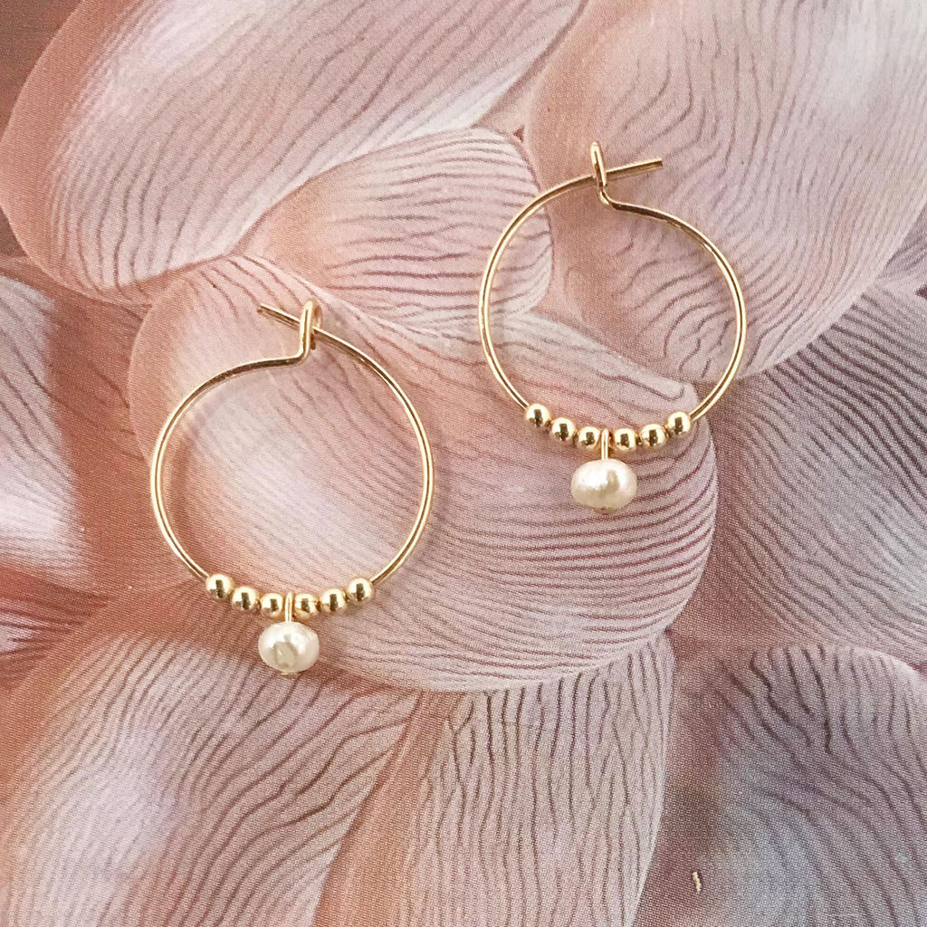 Delicate hoops - multiple options