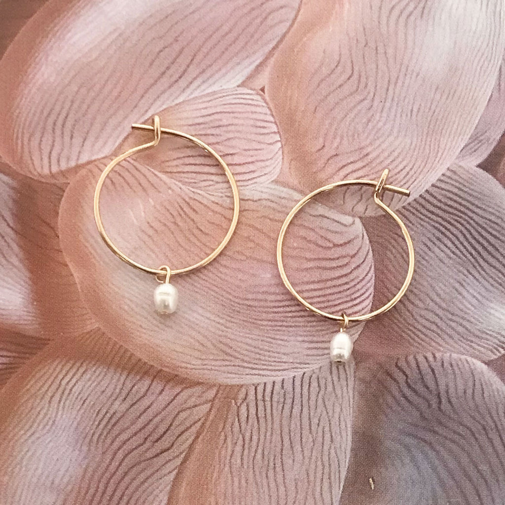 Delicate hoops - multiple options