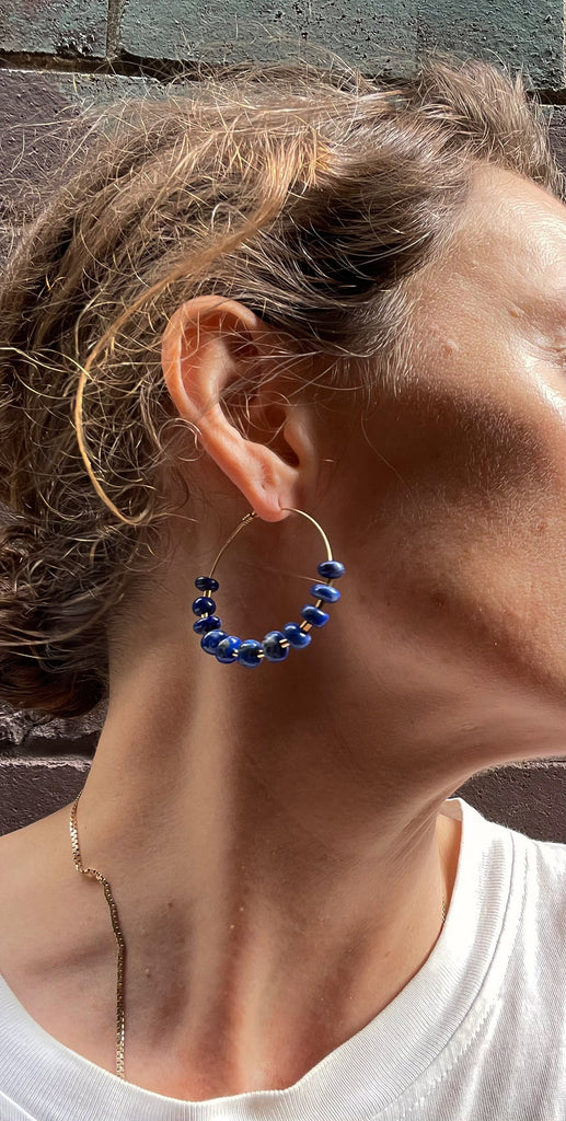 Lapis Hoops