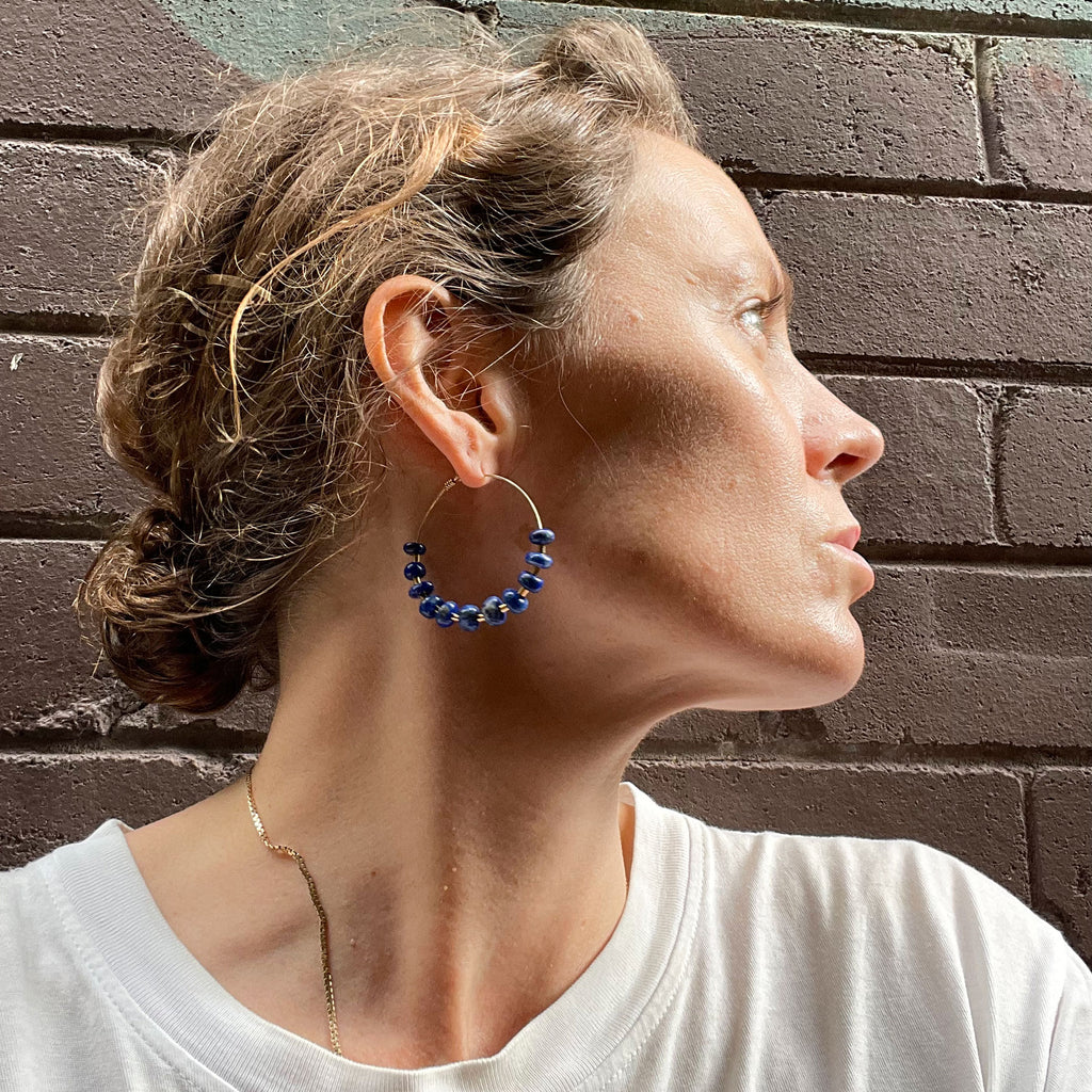Lapis Hoops