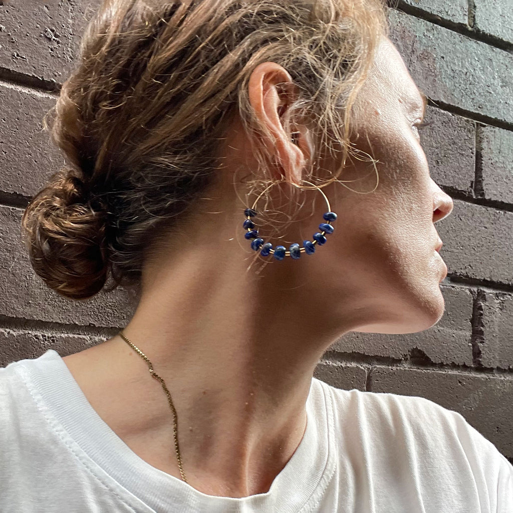 Lapis Hoops