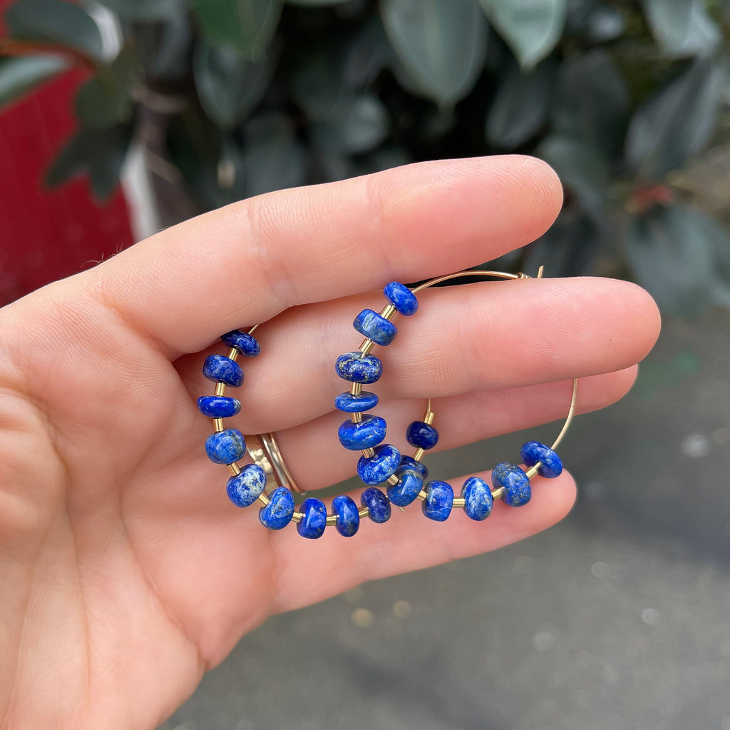 Lapis Hoops