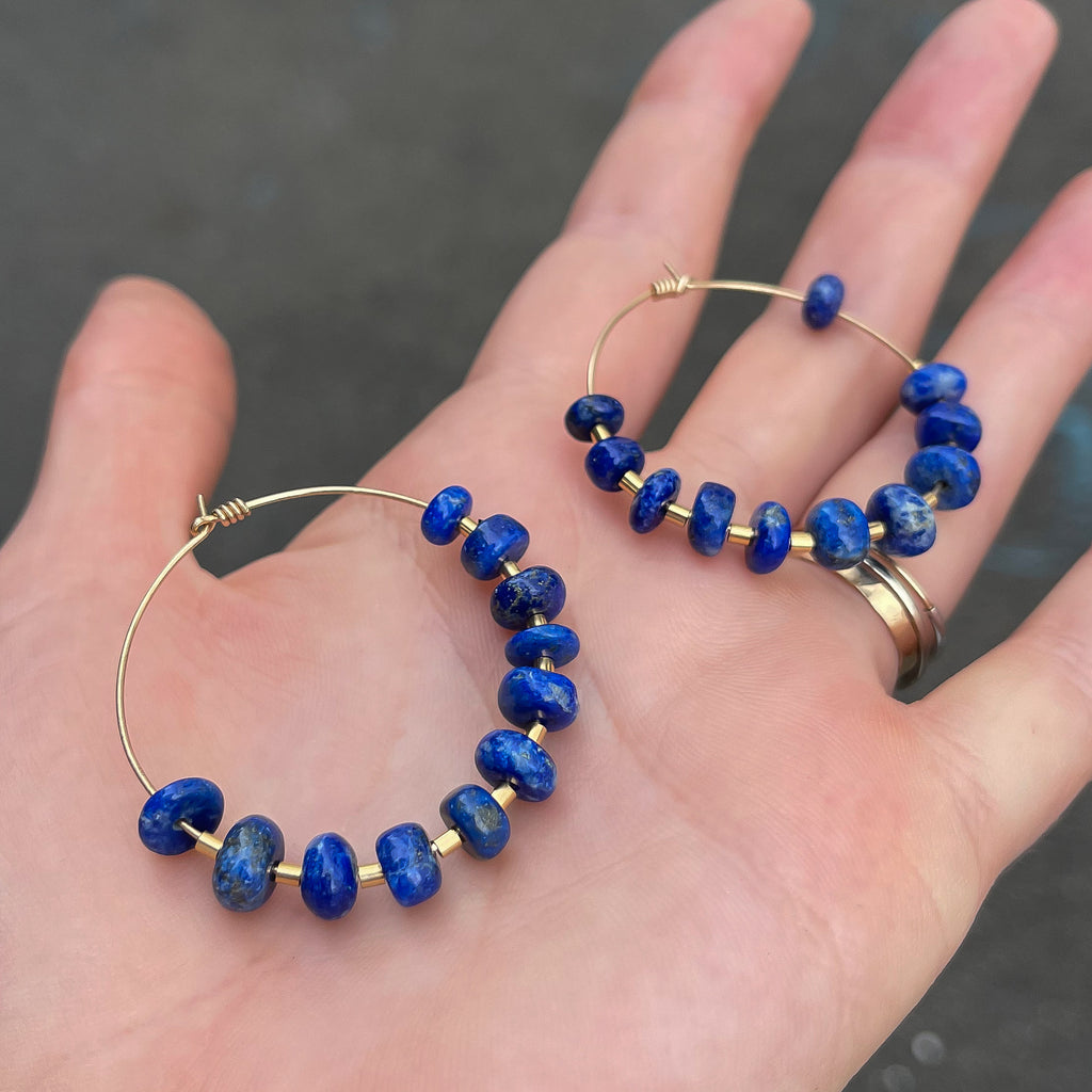 Lapis Hoops