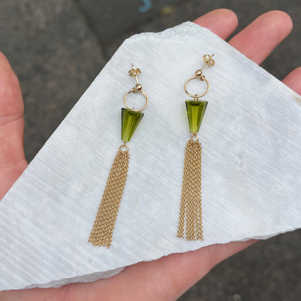 Amy Tamblyn Olivine Tassels