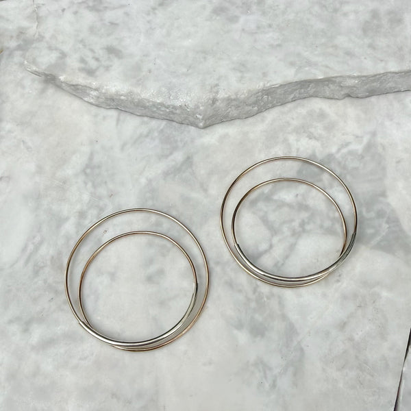 Amy Tamblyn Spiral Hoops