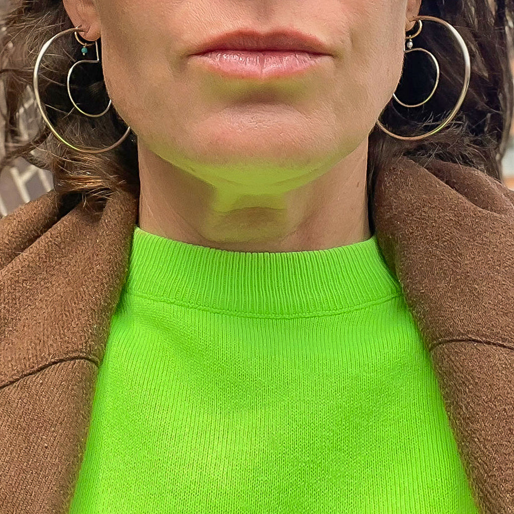Silver C Hoops