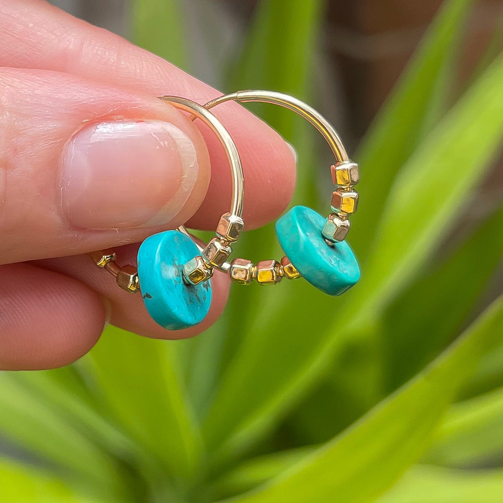 Turquoise Heishi Beads #2