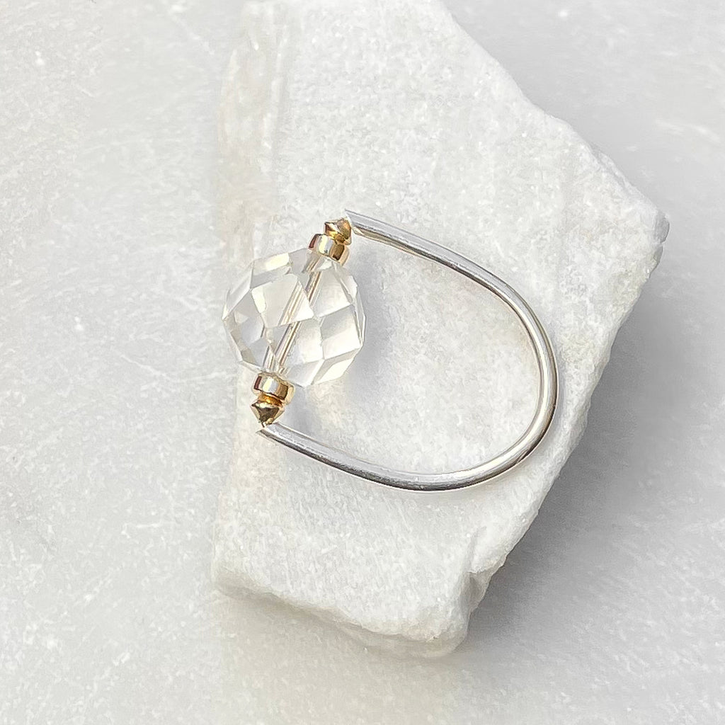 Antique Crystal Ring