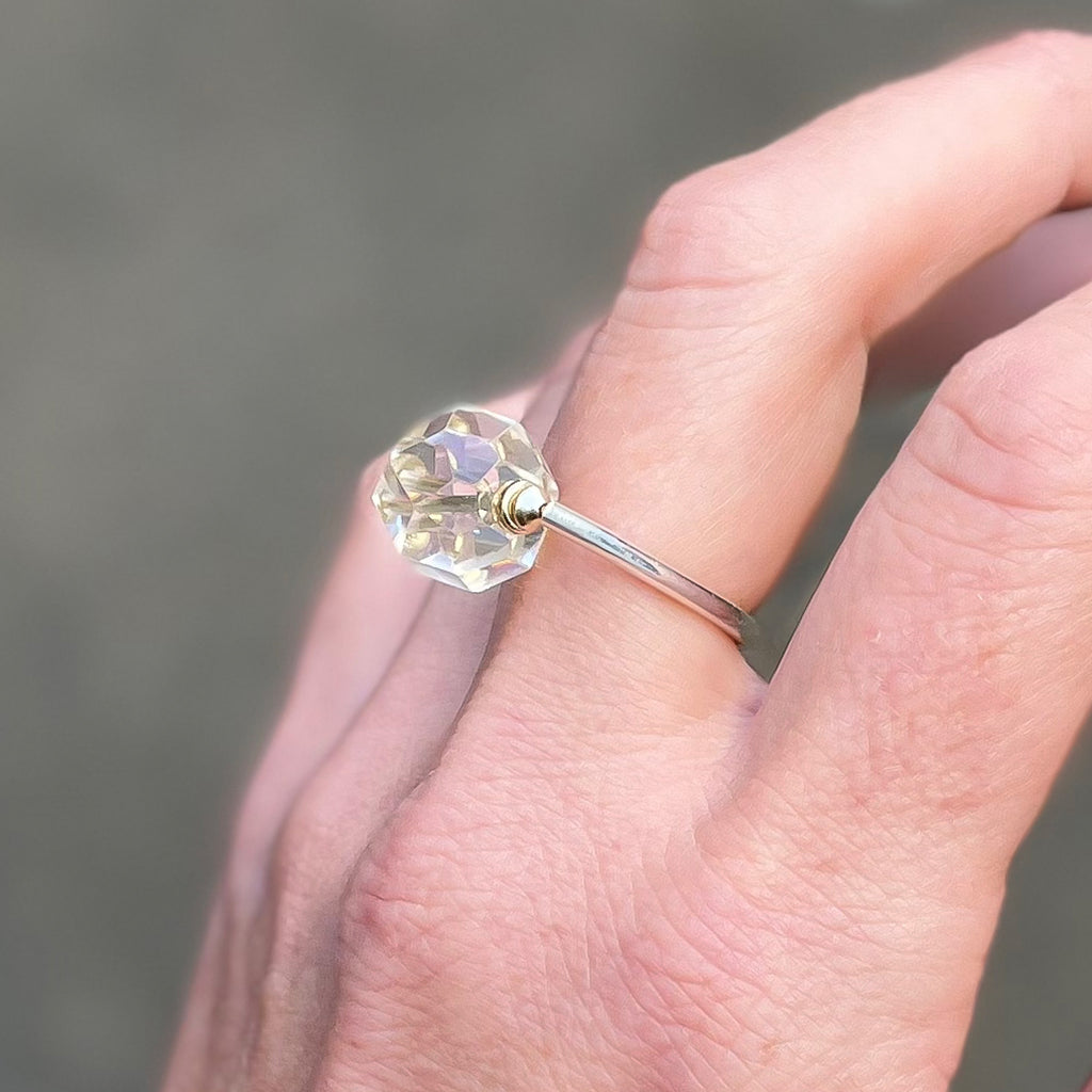 Antique Crystal Ring