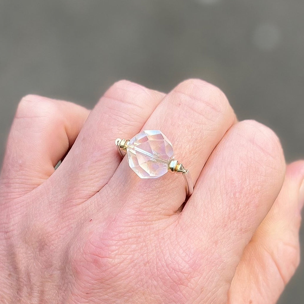 Antique Crystal Ring