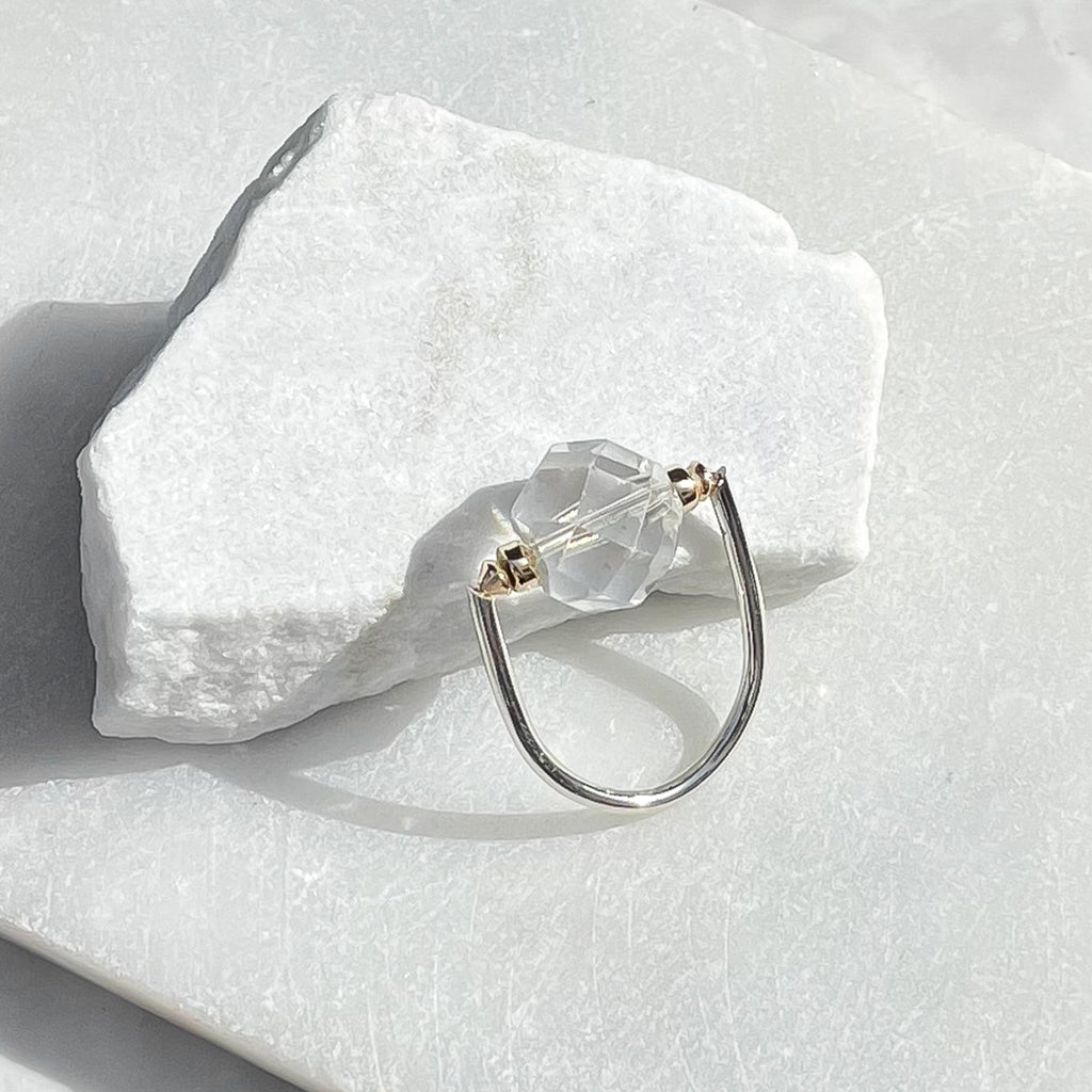 Antique Crystal Ring