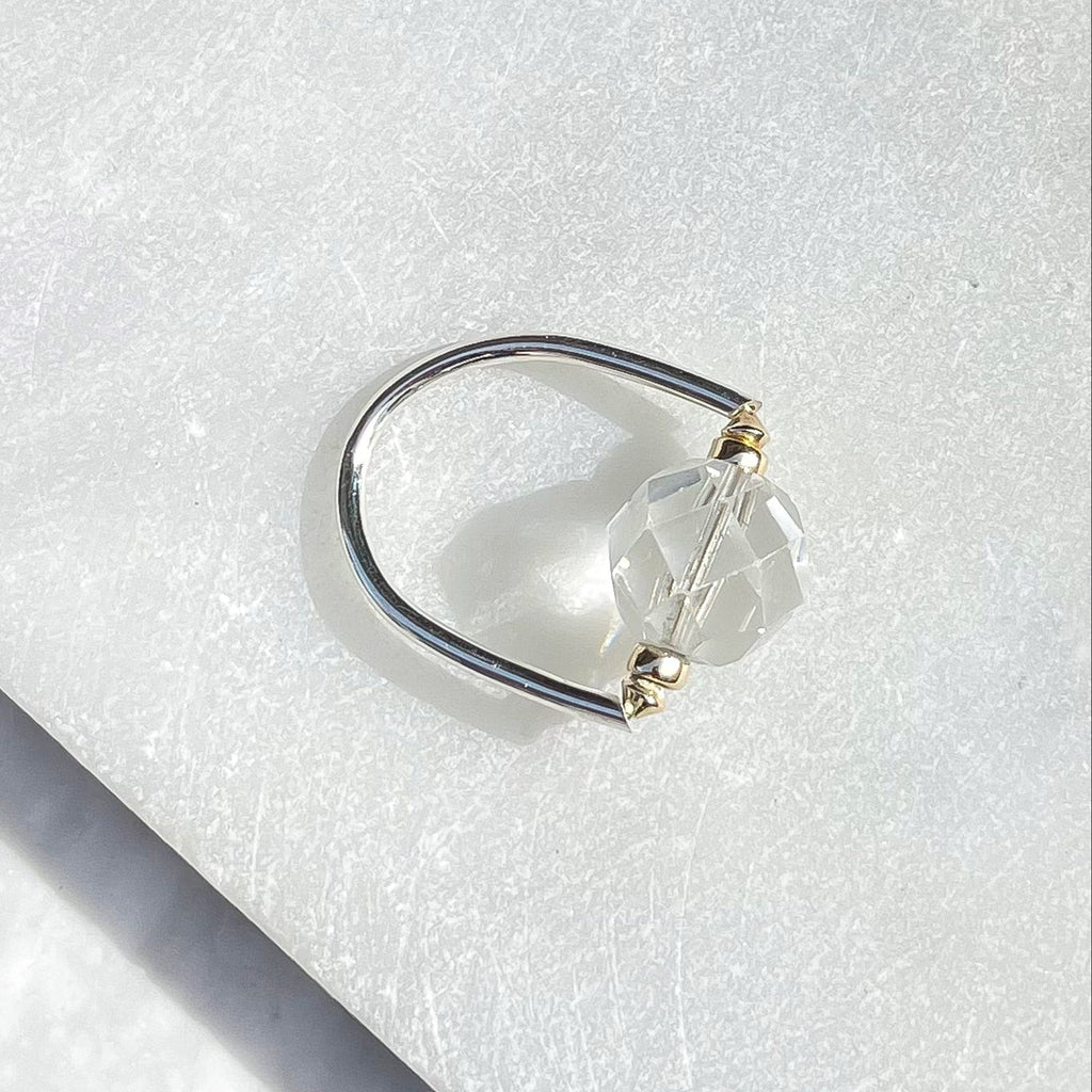 Antique Crystal Ring