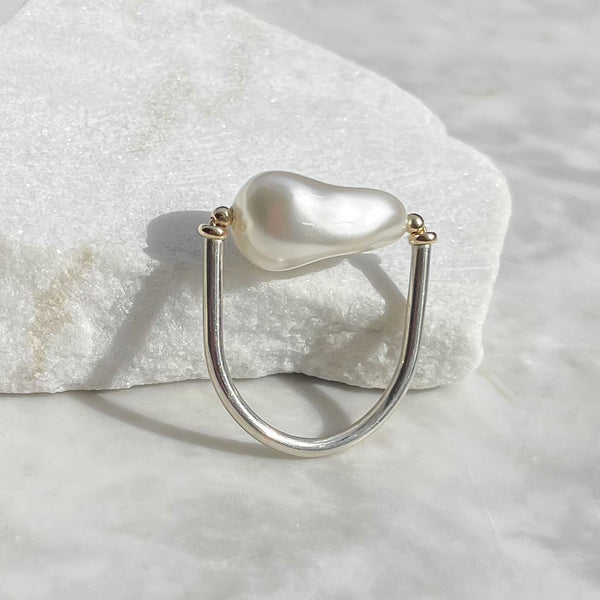 Amy Tamblyn Baroque Statement Ring