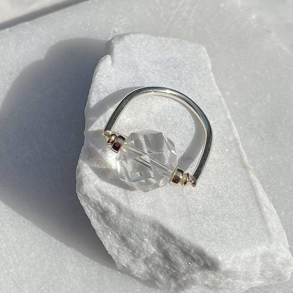 Antique Crystal Ring