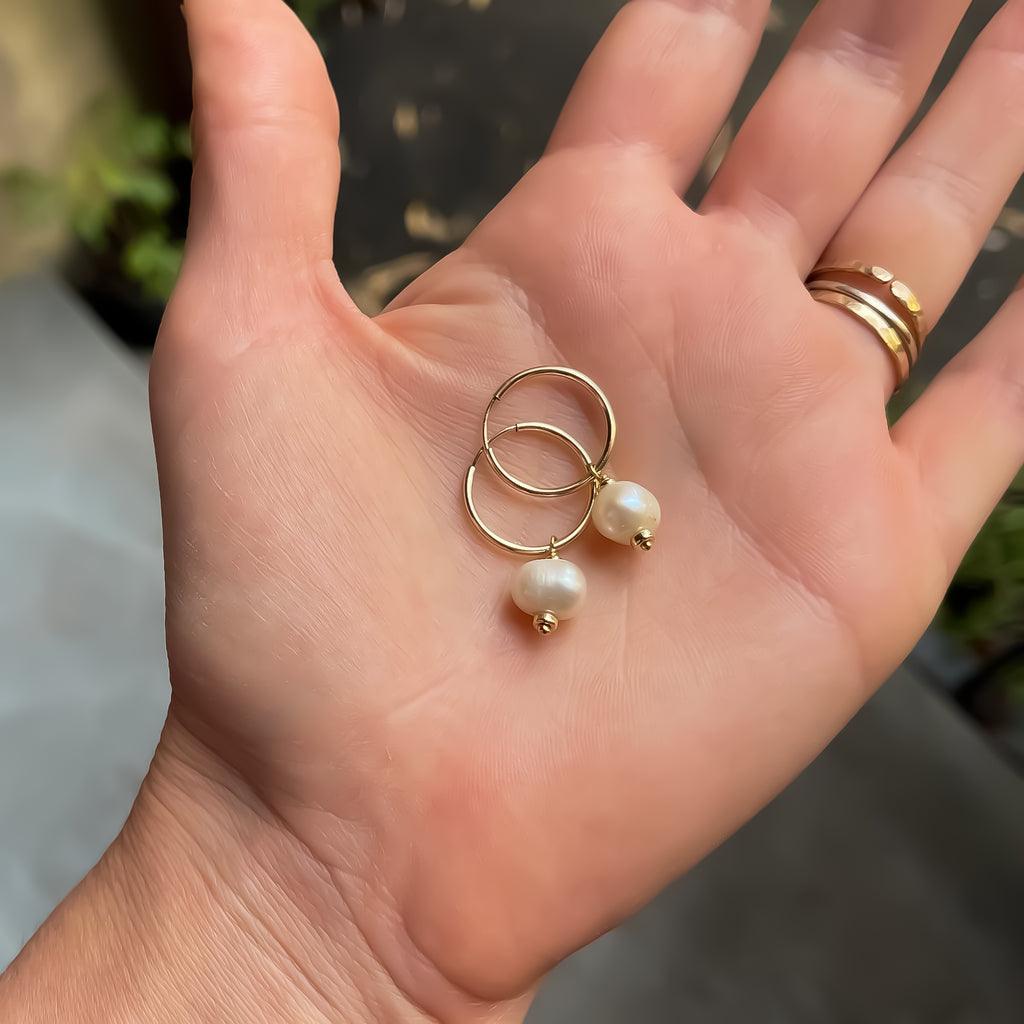 Classic Pearl Earrings