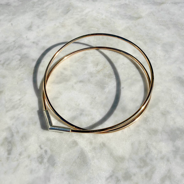 Amy Tamblyn Two Paths Bangle