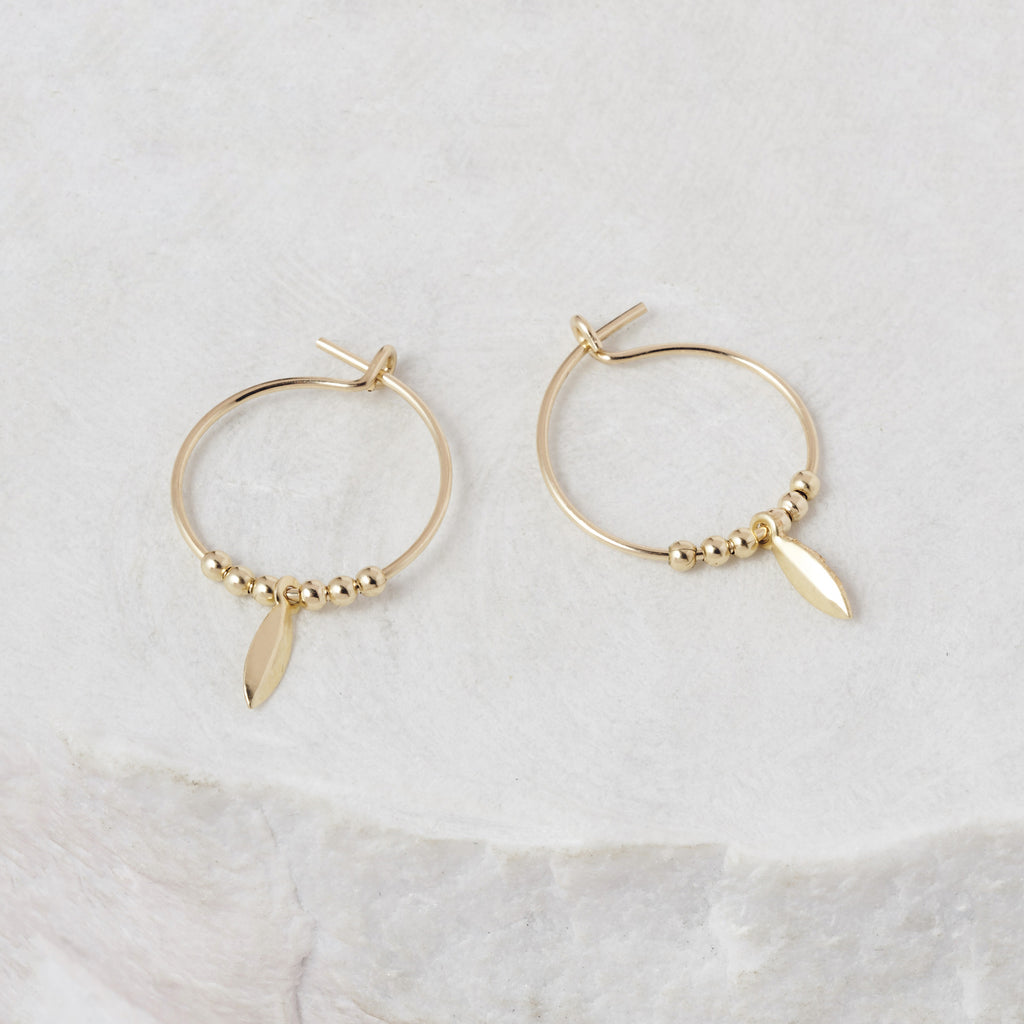Delicate hoops - multiple options