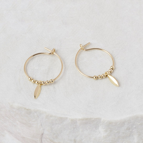 Amy Tamblyn Delicate hoops - multiple options