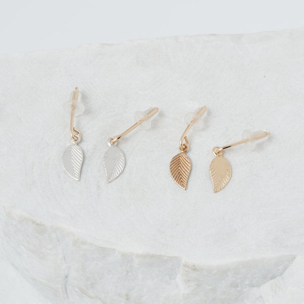 Amy Tamblyn Little Leaf Studs