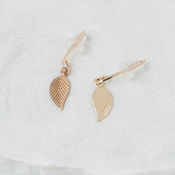 Amy Tamblyn Little Leaf Studs