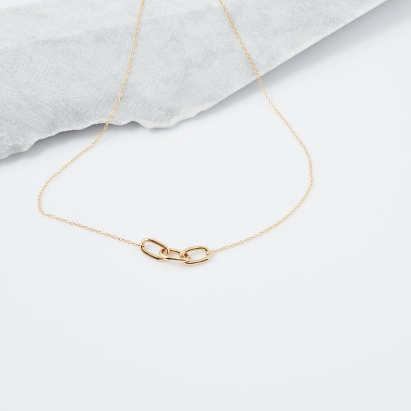 Amy Tamblyn Chunky Link Necklace - 3 Links