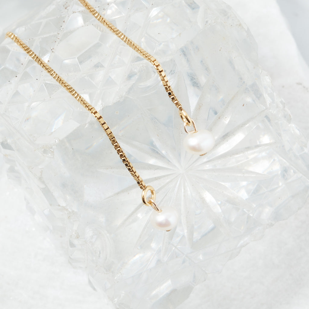 Pull Through Pearl Threads