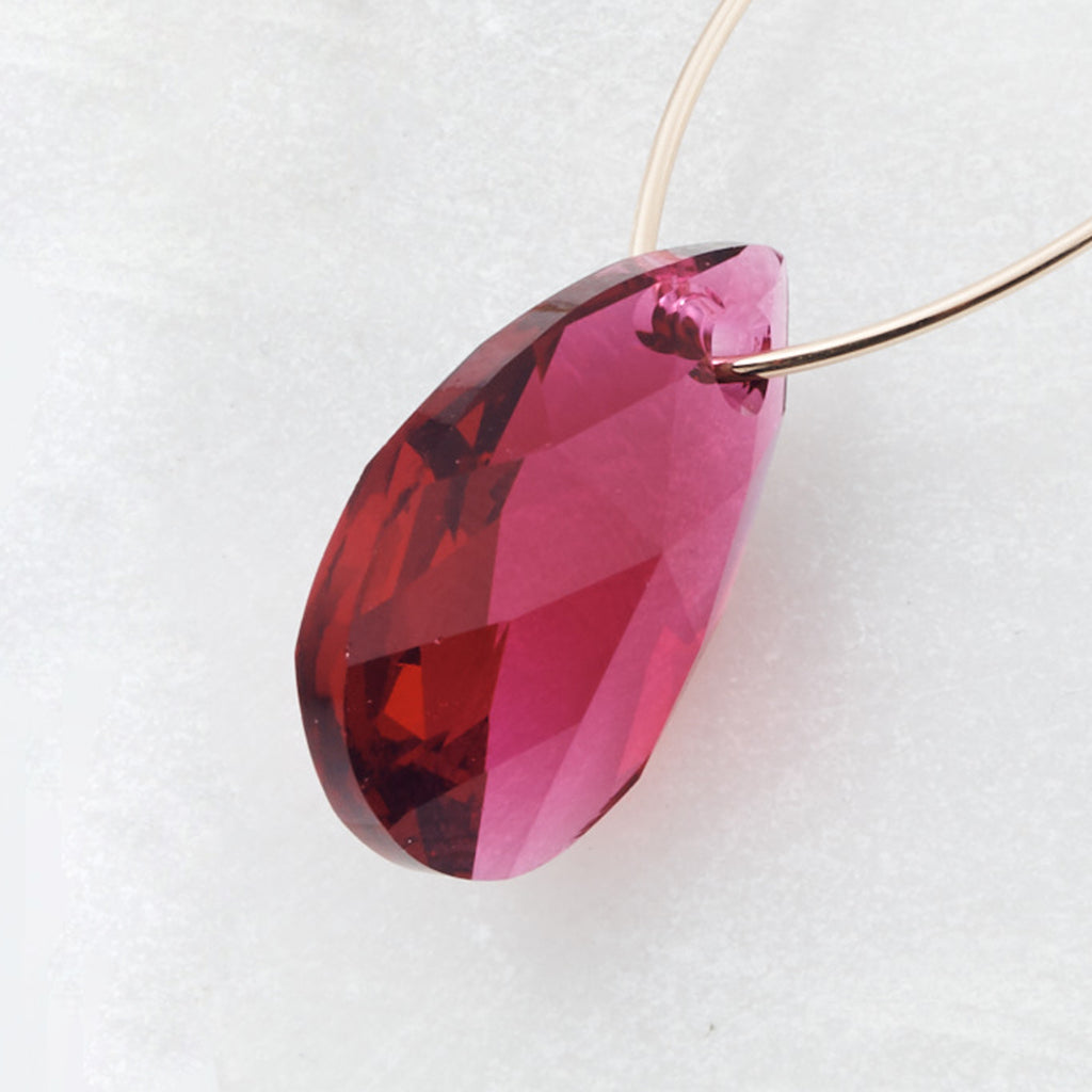 Crystal & Chain Drops (Lots of Colours)