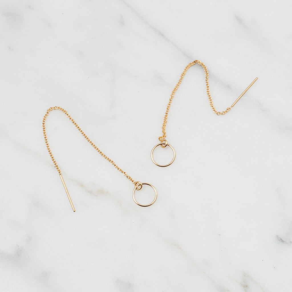 Pull Through Circle Threads