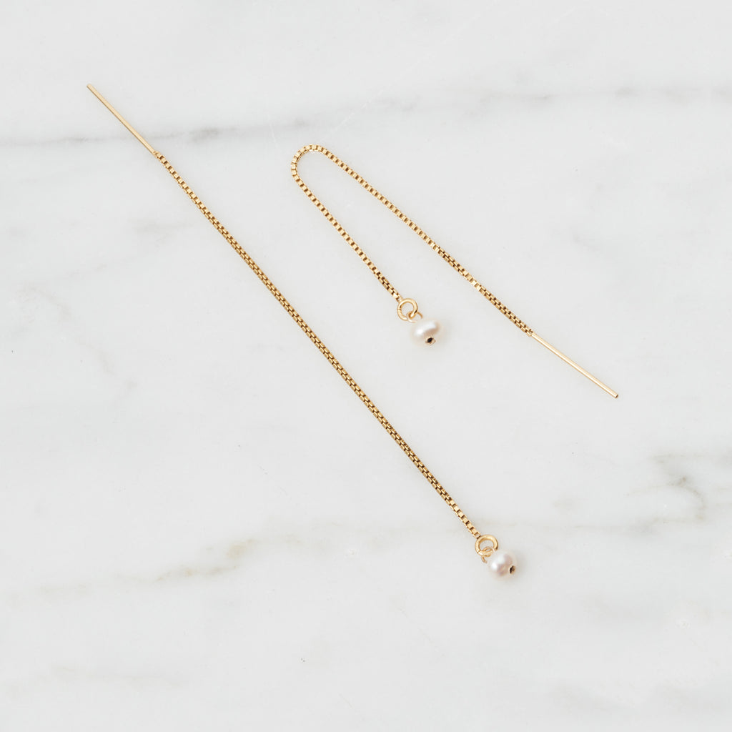 Pull Through Pearl Threads