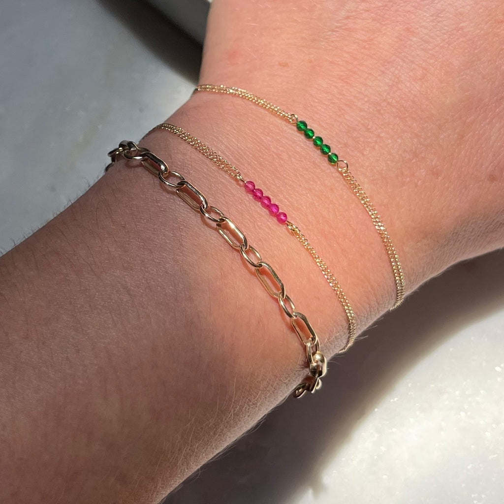 Green Cubic Zirconias