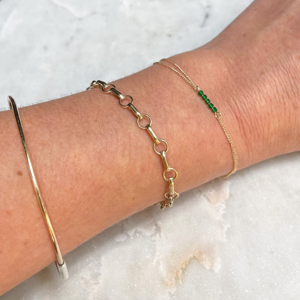 Green Cubic Zirconias