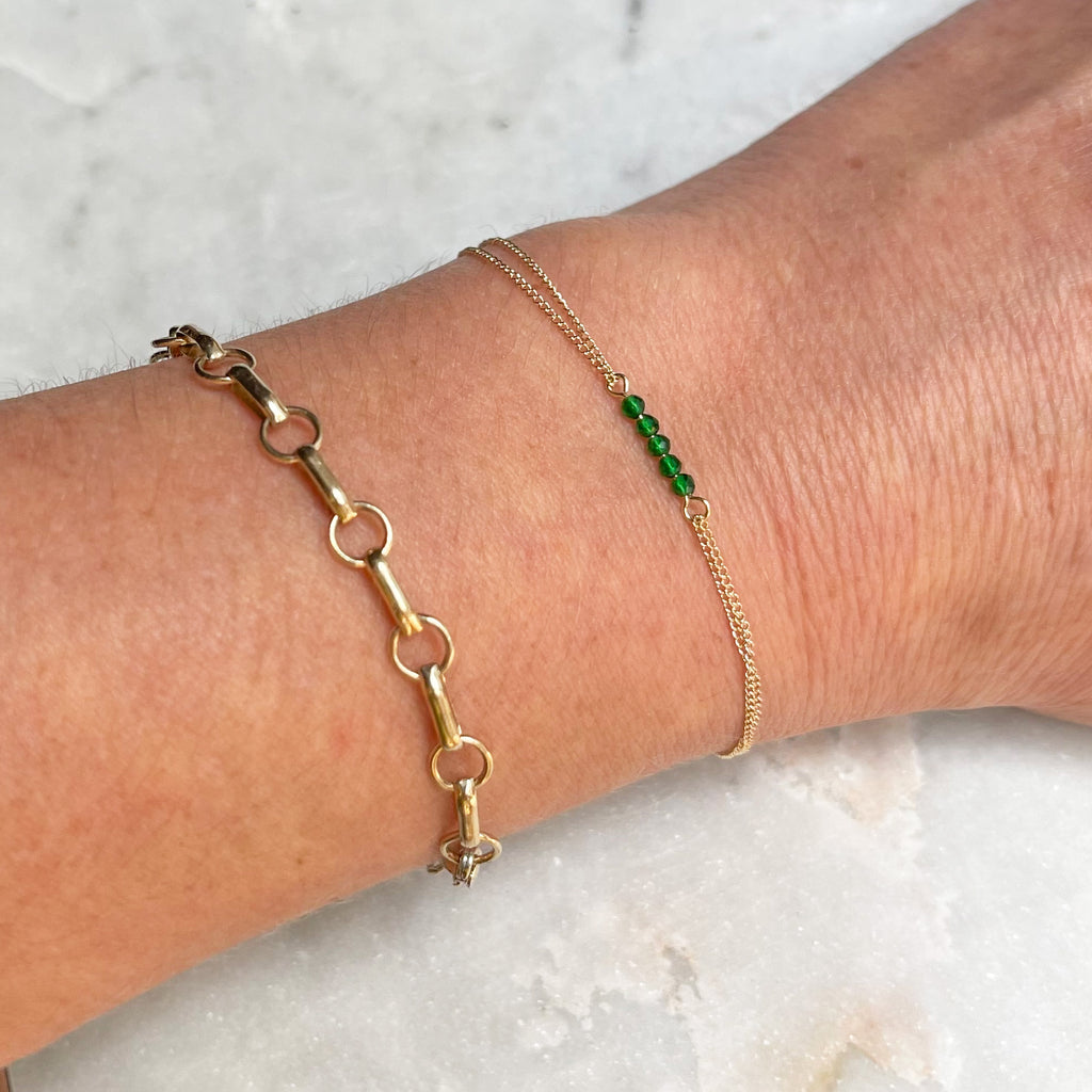 Green Cubic Zirconias