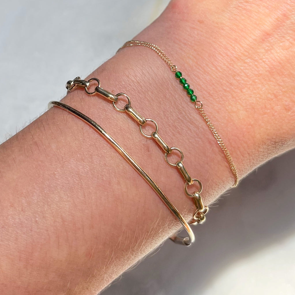 Green Cubic Zirconias