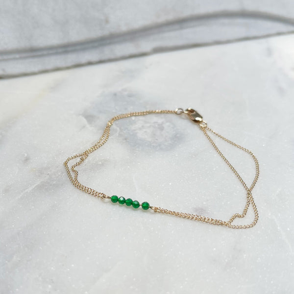 Amy Tamblyn Green Cubic Zirconias