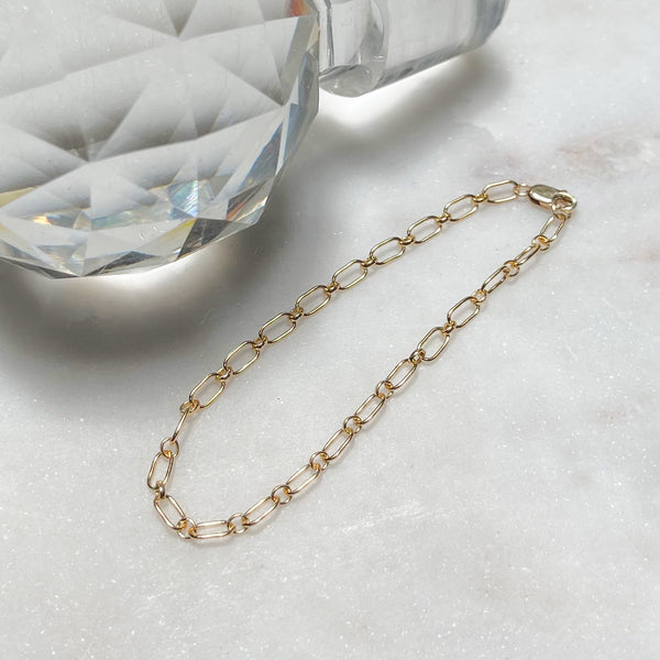 Amy Tamblyn Oval Link Bracelet