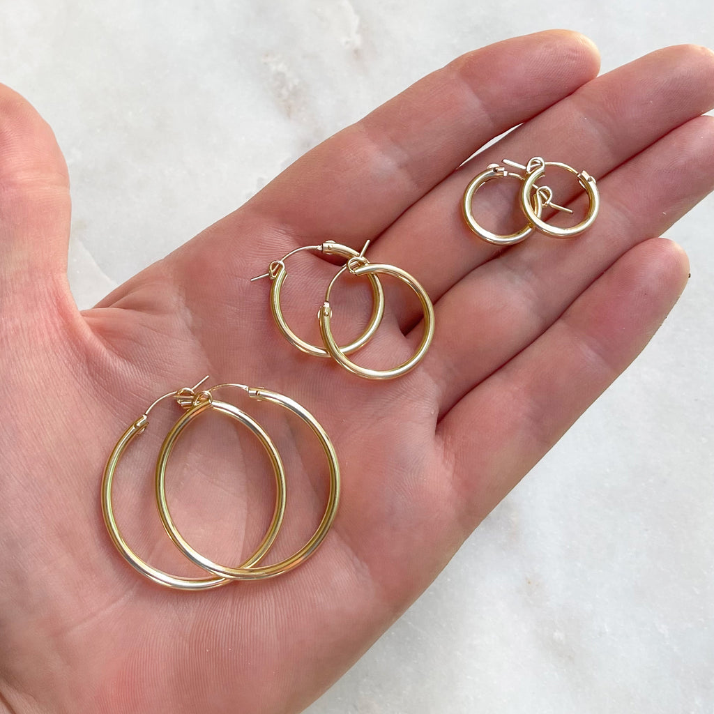 Latch Hoops