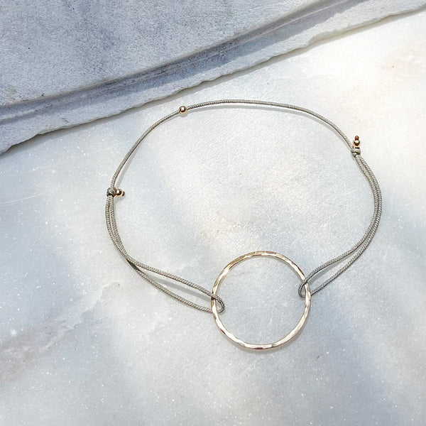 Amy Tamblyn Hammered Hoop