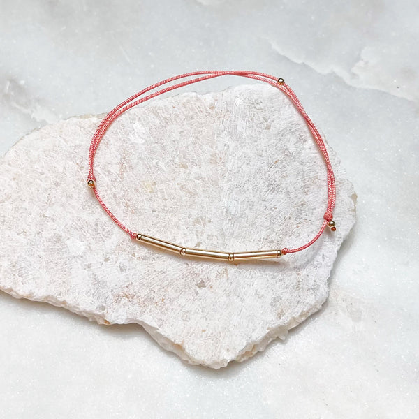 Amy Tamblyn 3 little tube beads