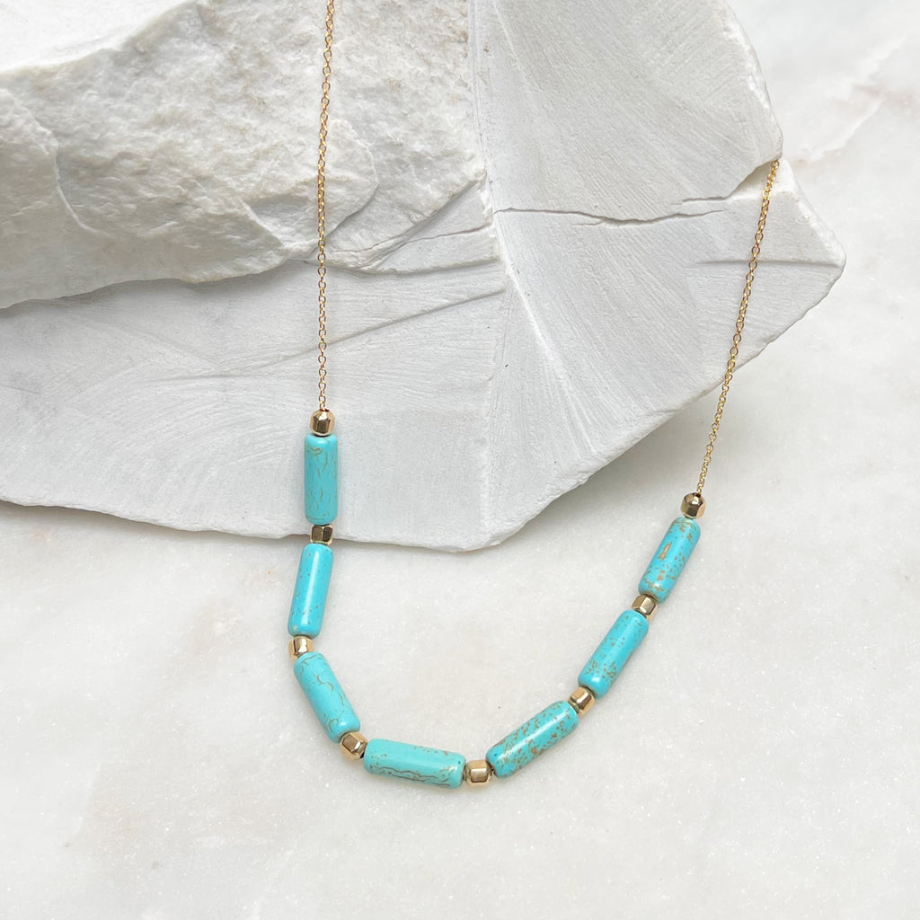 Magnesite Collar Necklace