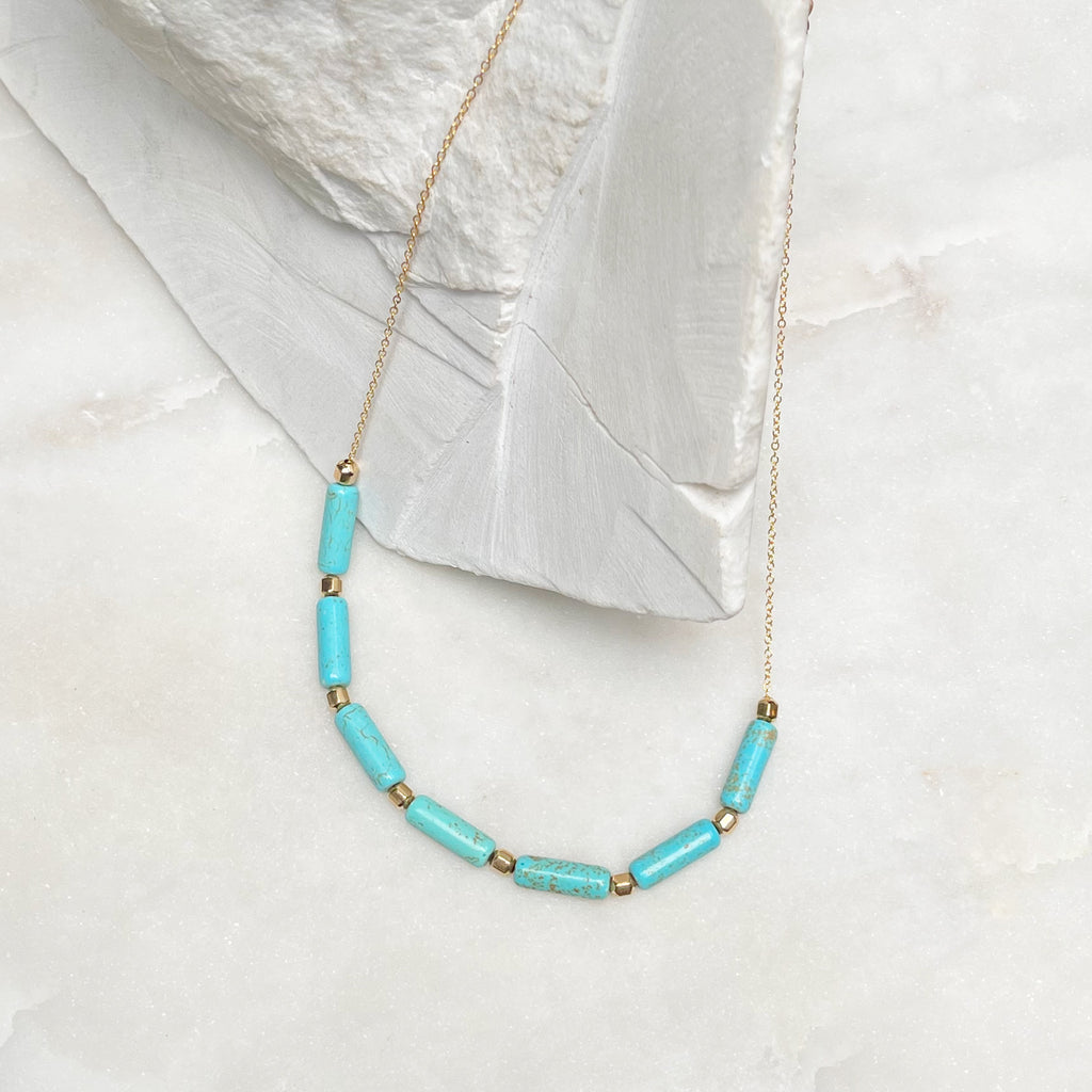 Magnesite Collar Necklace